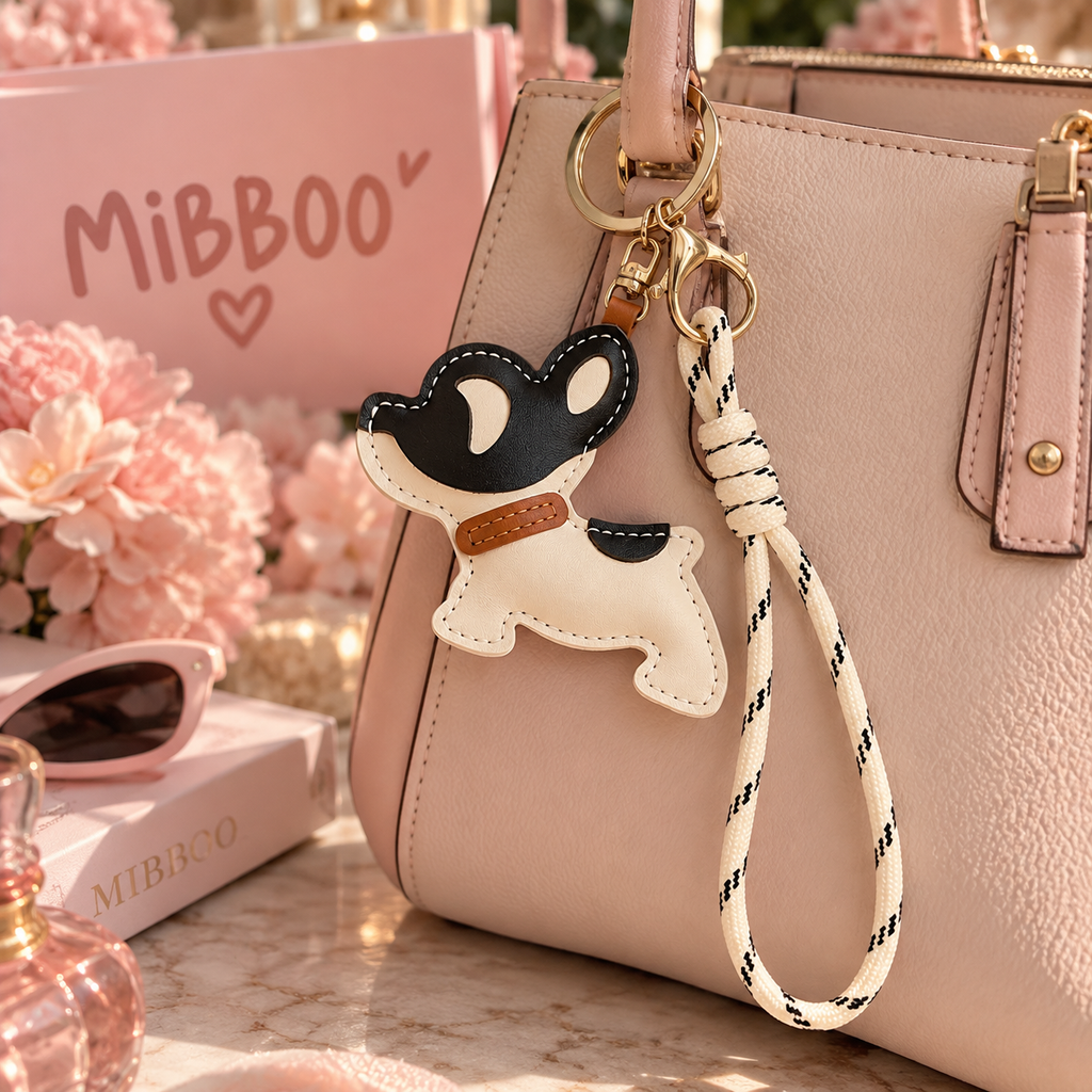 MIBBOO Cute Puppy Bag Charm