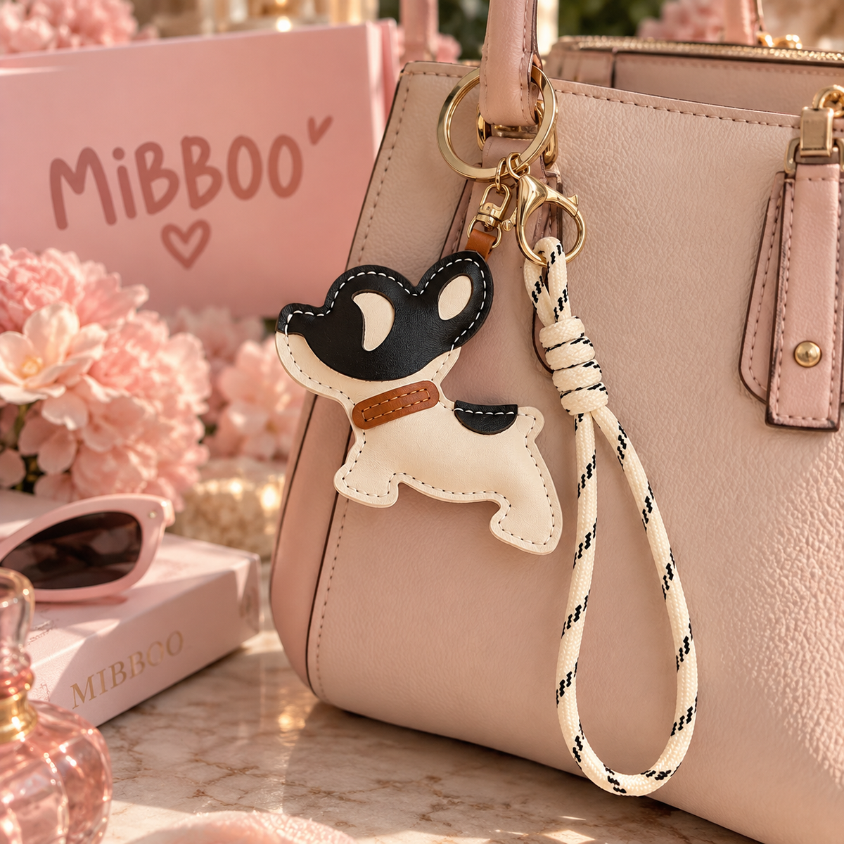 MIBBOO Cute Puppy Bag Charm