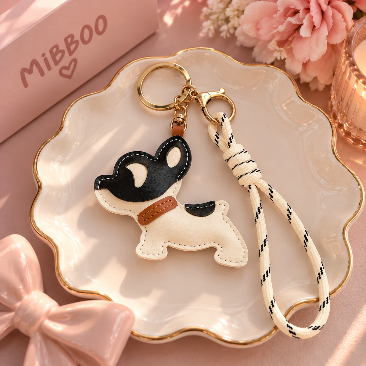 MIBBOO Cute Puppy Bag Charm